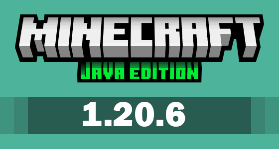 Logo Minecraft 1.20.6