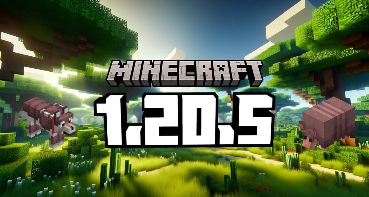 Logo Minecraft 1.20.5