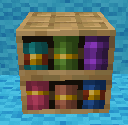 Chiseled bookshelf in Minecraft 1.20 Screenshot 2
