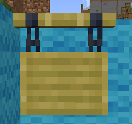 Hanging Sign in Minecraft 1.20 Screenshot 2